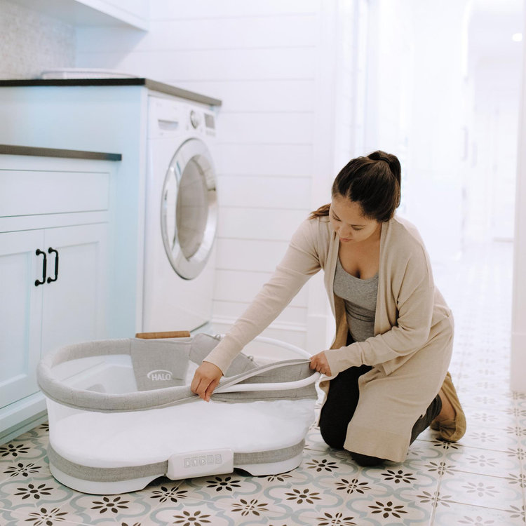 Halo, Luxe Bassinest Swivel Sleeper | Zola Baby