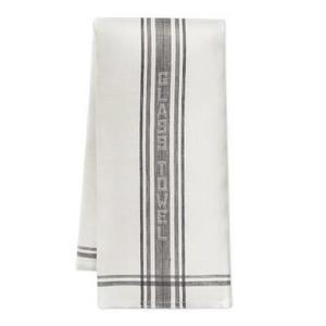 Glass Drying Towels, Set of 2, Grey