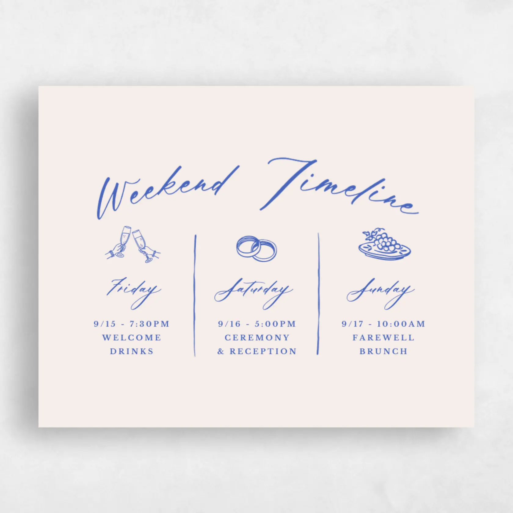 Enclosure Card - Josette Landscape preview