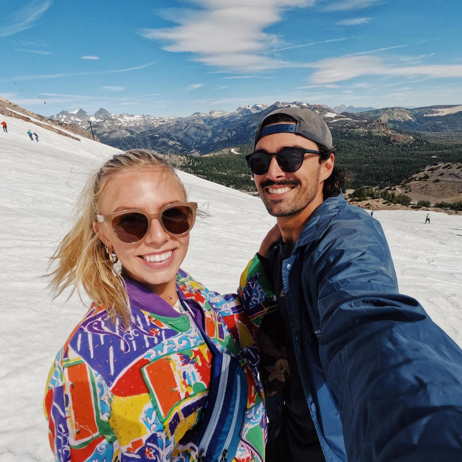 Skiing in Mammoth for Nats 27th