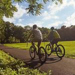 Biking at Airlie