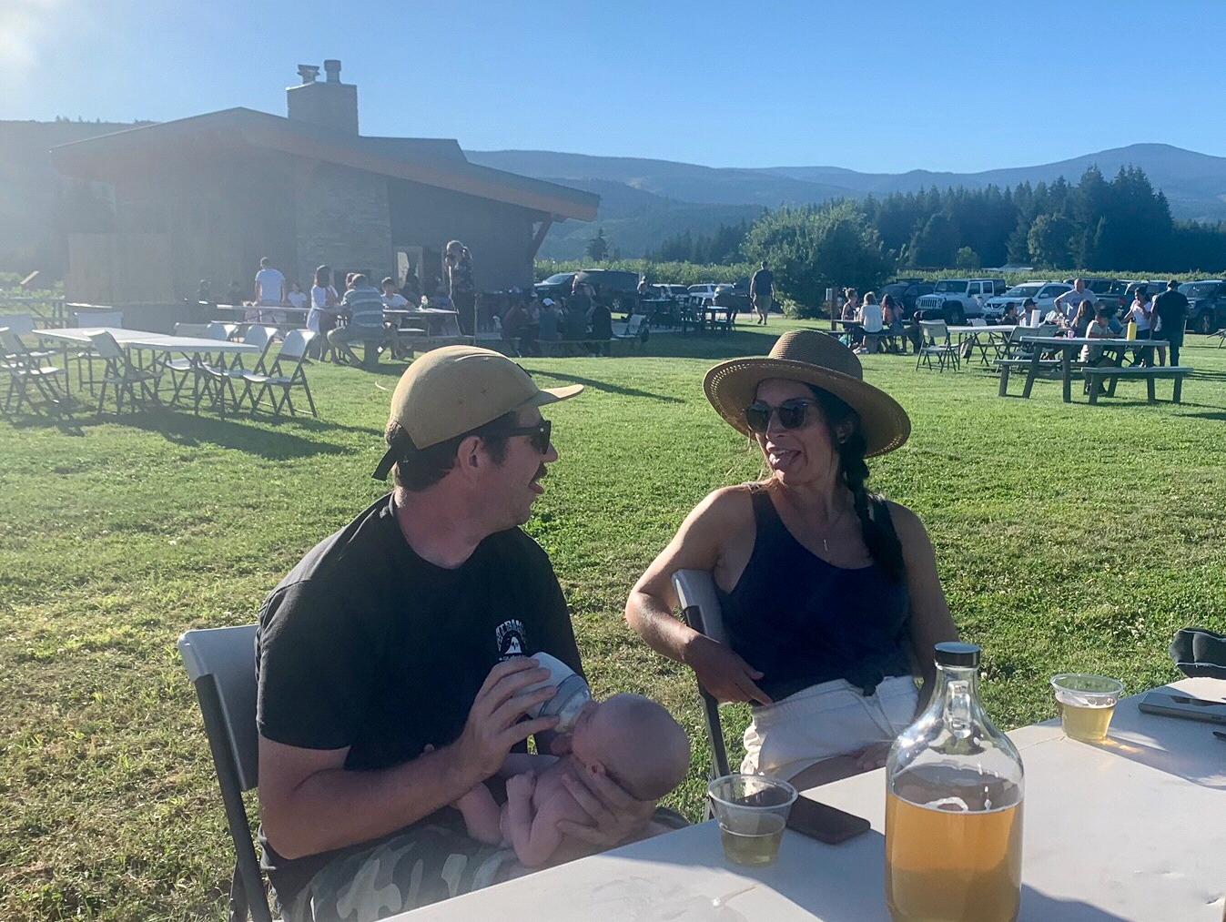 This photo is exactly why I love us. Enjoying our summer in Hood River before moving to Tacoma.