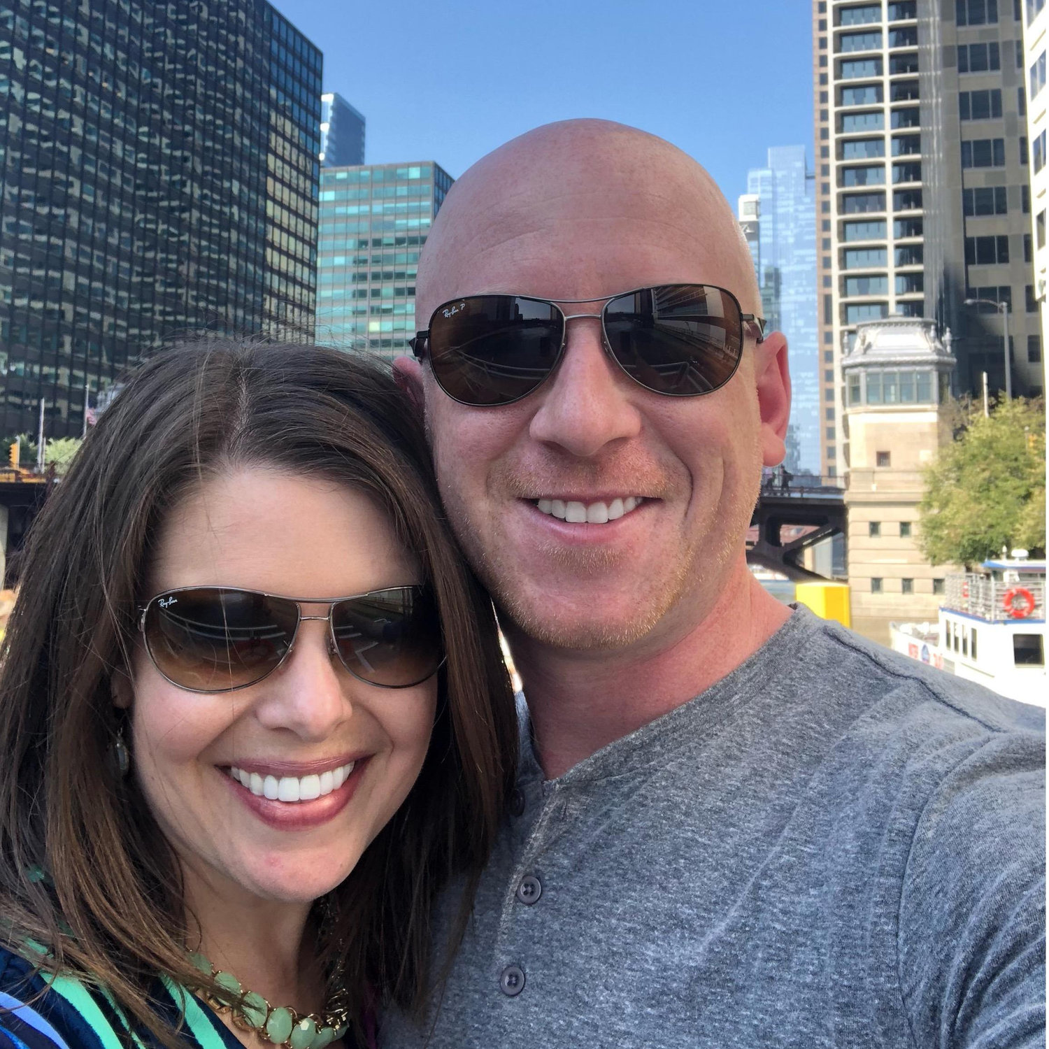 Kudos to Erick for a fantastic Birthday Funday in Chicago: Architecture River Cruise, Girl and the Goat and Hamilton! September 2018