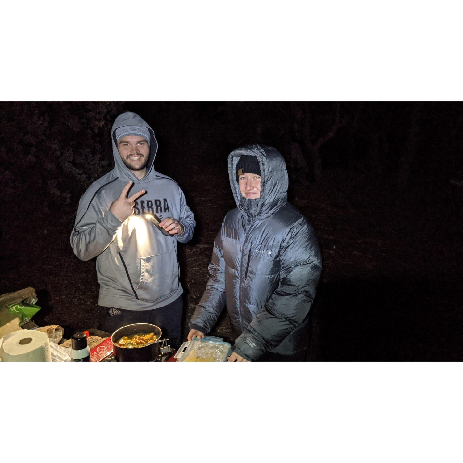 Camping with friends, October 2021