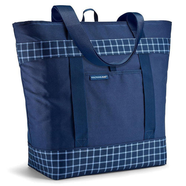 Rachael Ray Jumbo Chillout Thermal Tote, Insulated Soft Sided Cooler Bag