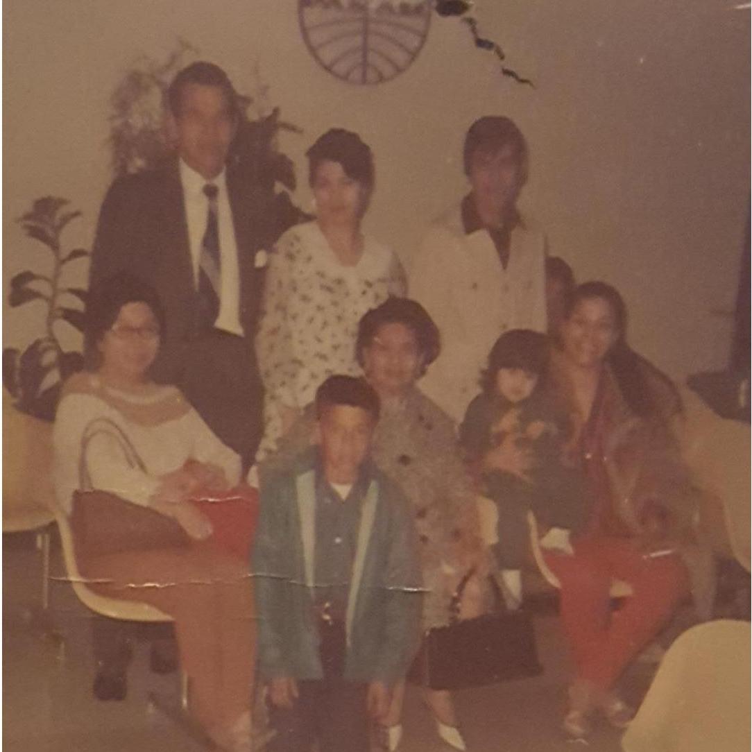 Jeff and his family members