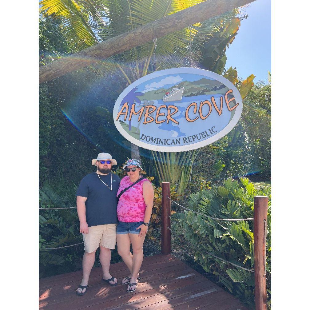 First stop on our Cruise! Amber Cove in the Dominican Republic. February 2023