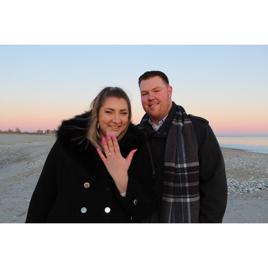 Got Engaged on the Beach!