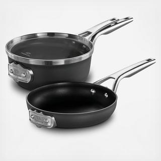 Premier Space Saving Nonstick 3-Piece Cookware Set