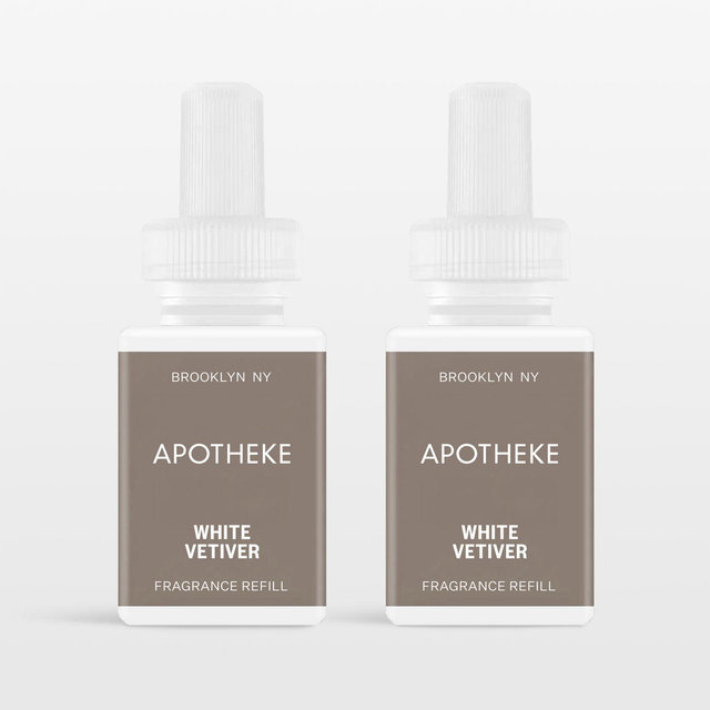 Apotheke White Vetiver Pura Refill, Set of 2