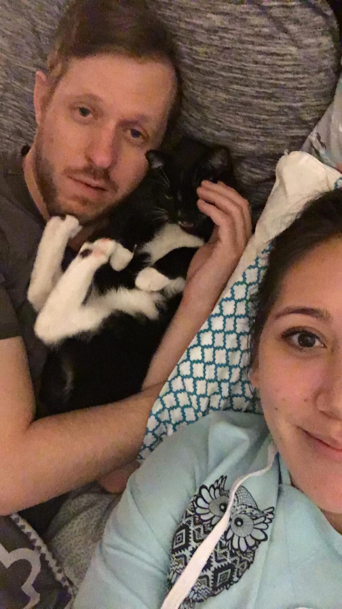 Kitty cuddles