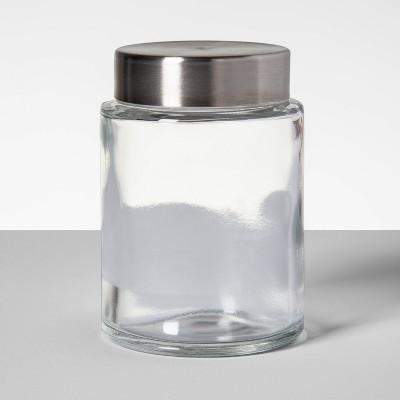 3.4oz Glass Spice Jar with Stainless Steel Lid - Threshold™