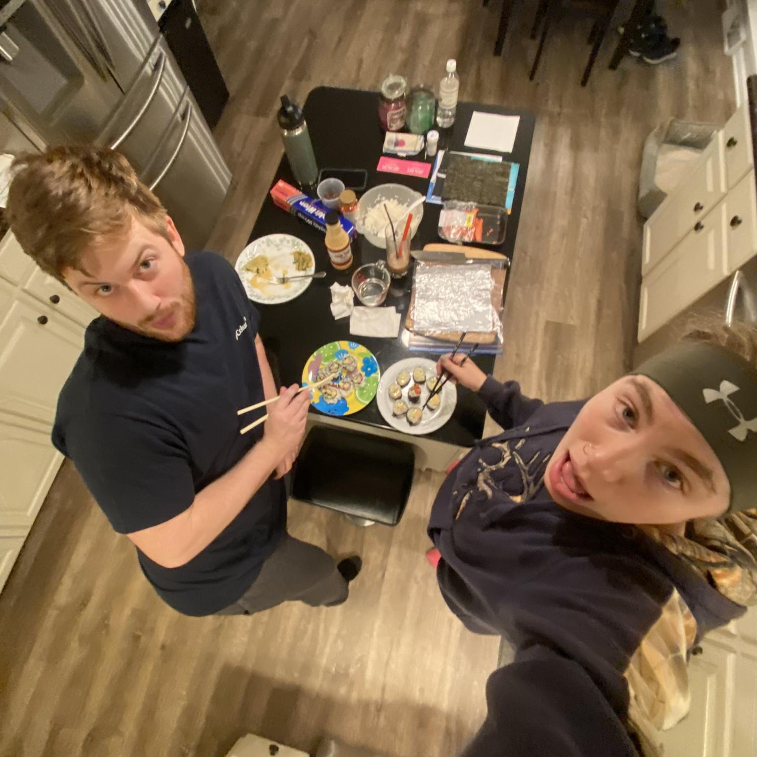 Sushi Rolling!!!