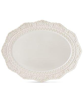 Lenox - Chelse Muse Sculptured Oval Platter