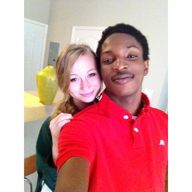 Mike's first day at Wendy's. 2014