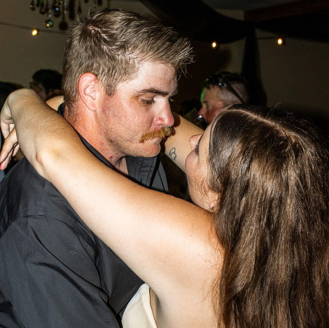 Dancing at my friend's wedding