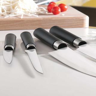 4-Piece Essentials Ceramic Coated Knife Set