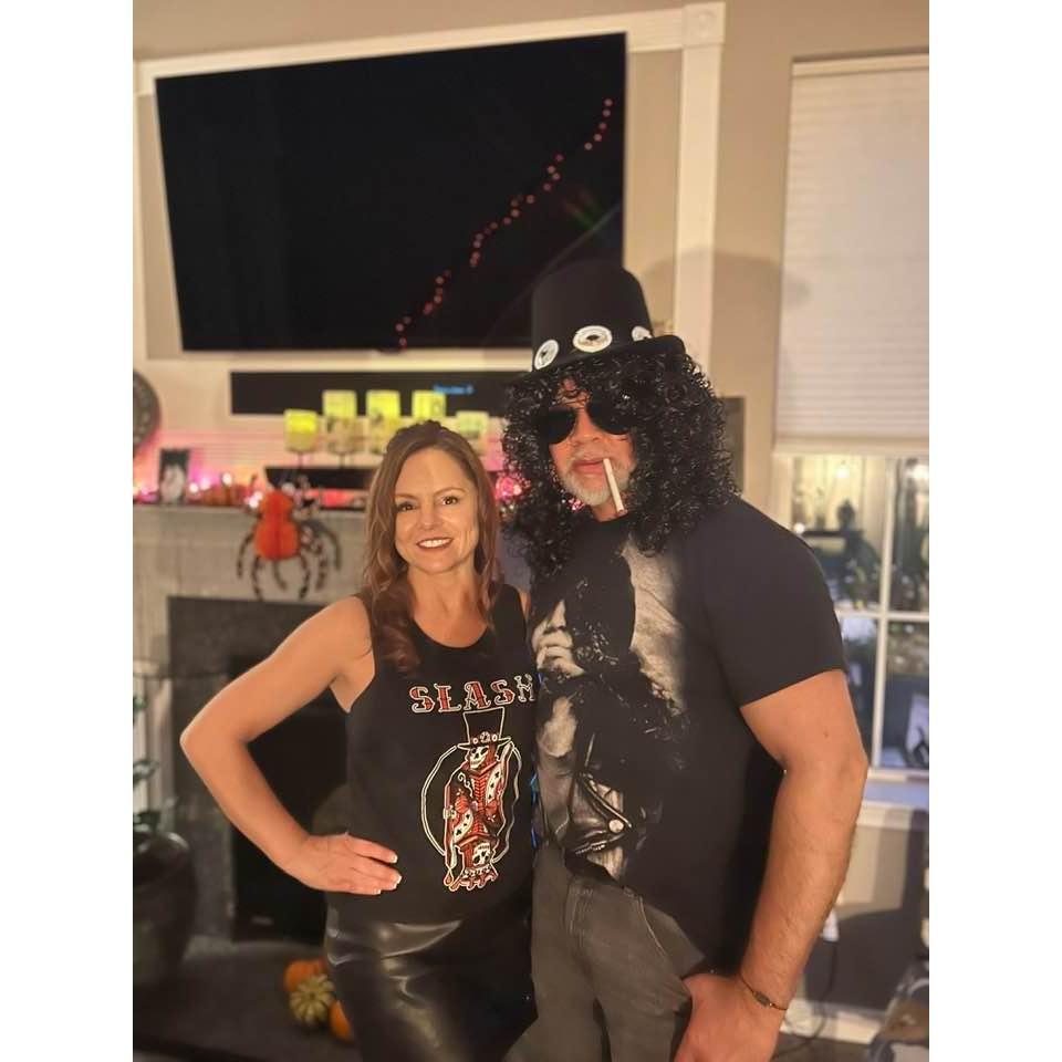 Slash and his groupie