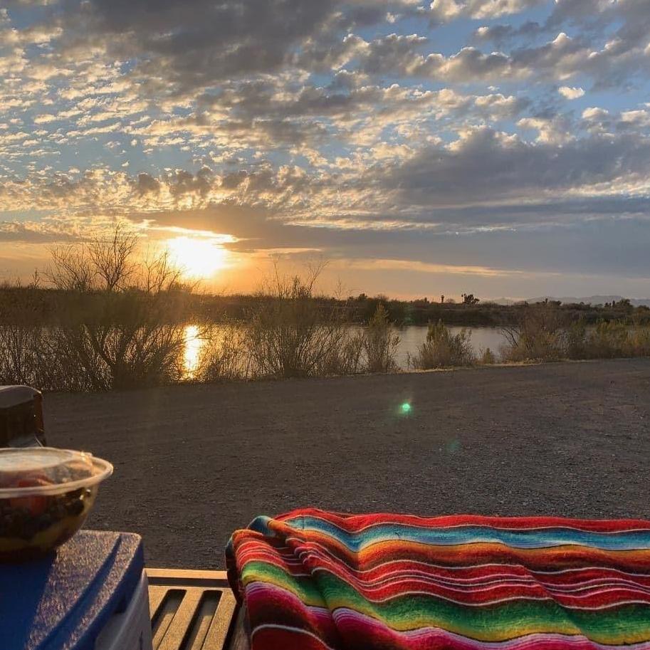 Our first Sunset, it felt meant to be 🥰