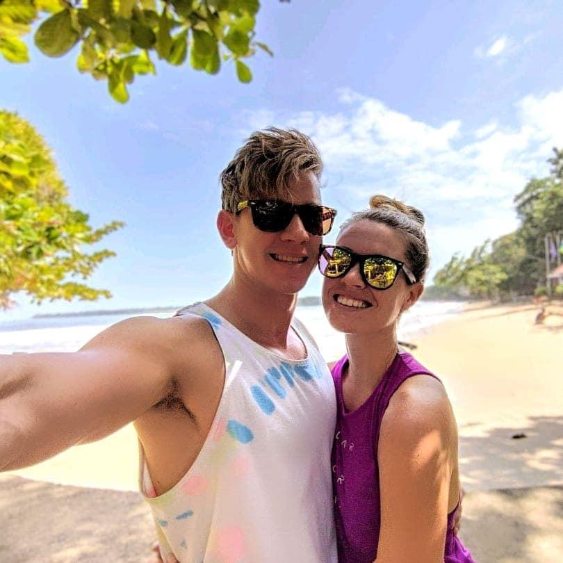 Our first vacation together!  Costa Rica - New Years 2018