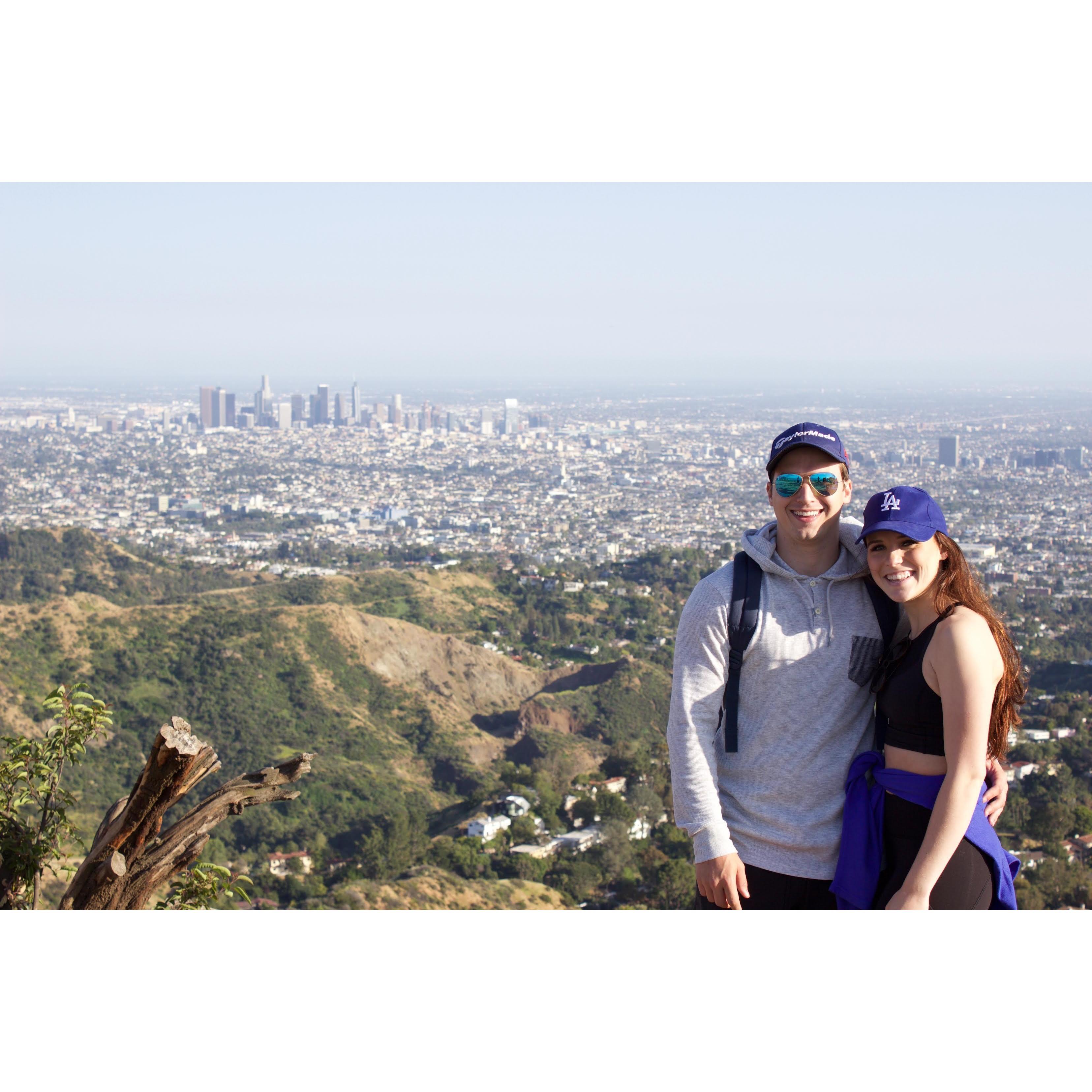 Runyon Canyon Hike - Los Angeles, Ca - April 2017.