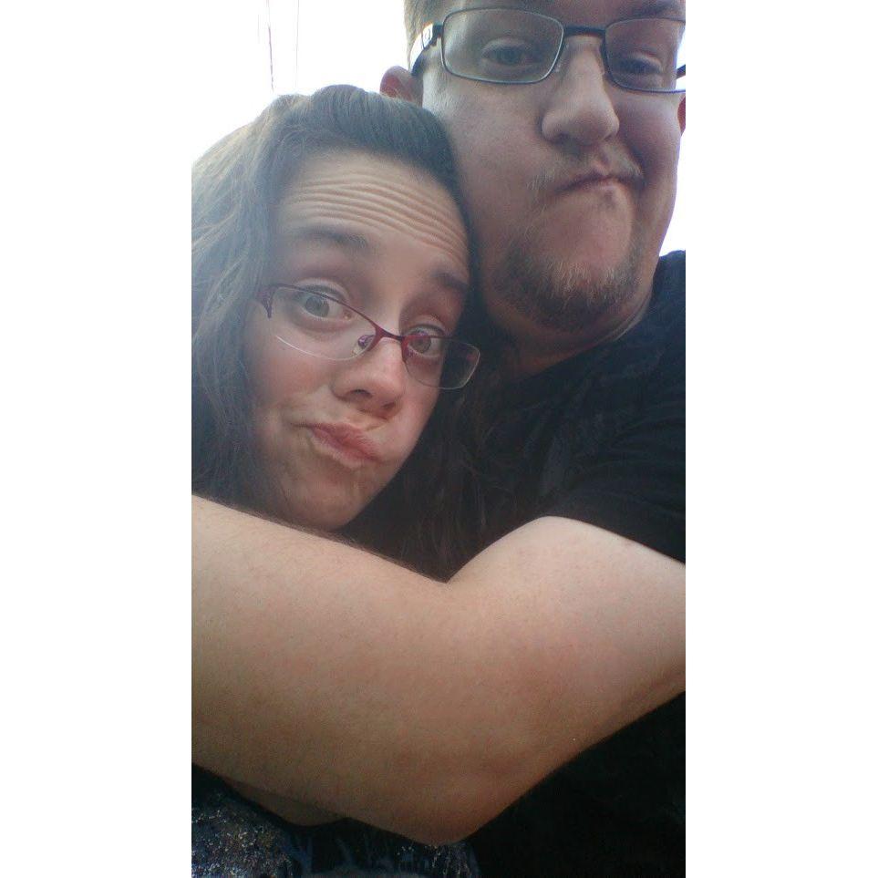 Just being goofy <3 =)