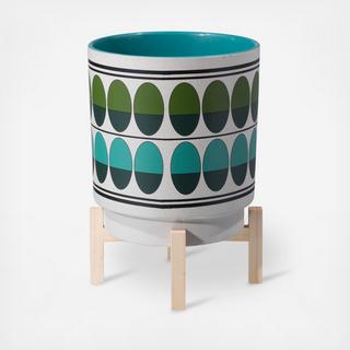 Retro Large Planter