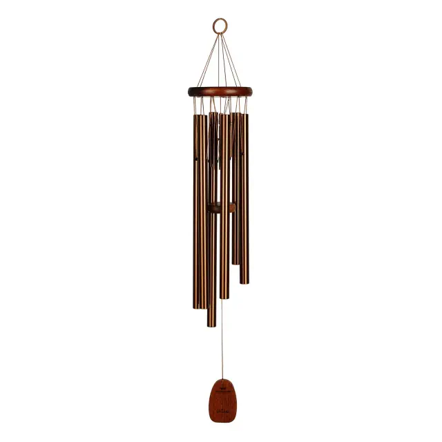 Woodstock Wind Chimes Signature Collection, Pachelbel Canon Chime, 32" Bronze Wind Chime PCCB