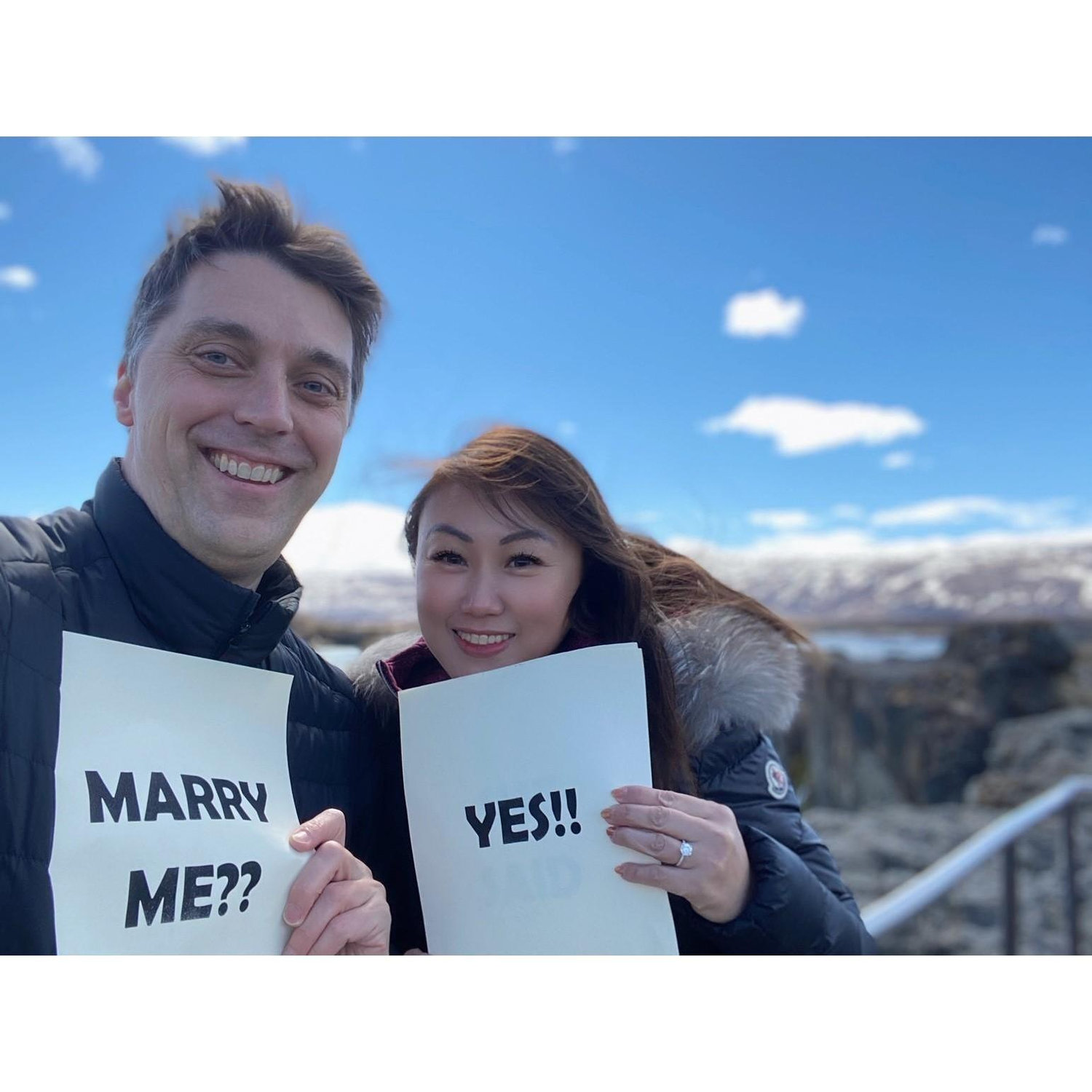 Officially engaged!