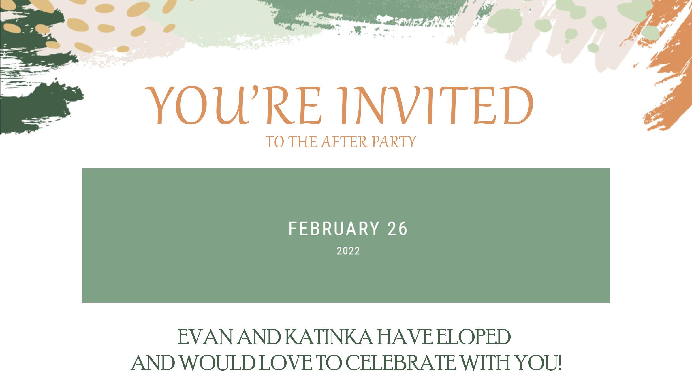 The Wedding Website of Katinka Kleppe and Evan Dubisky