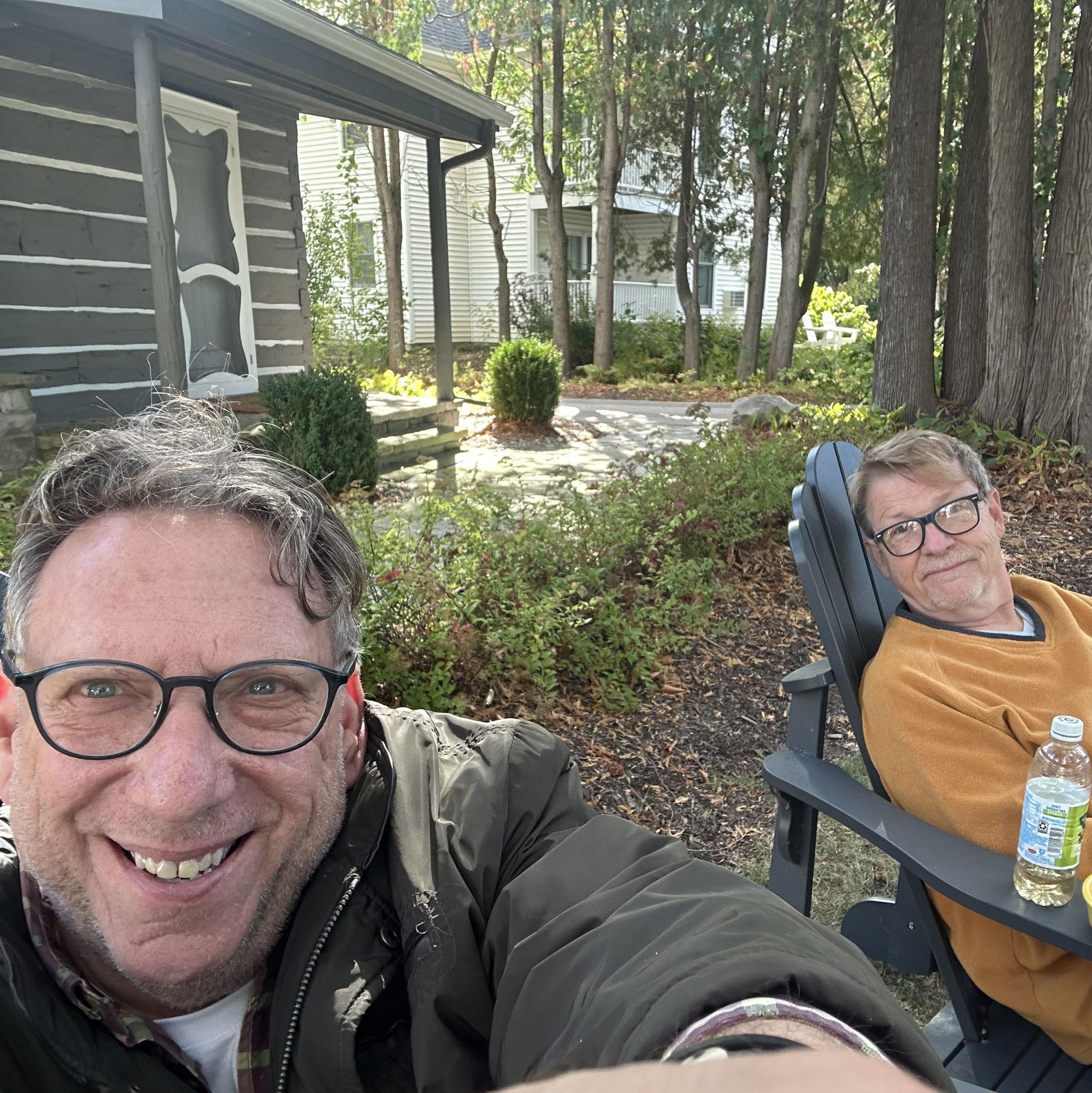 Chillaxing in Door County