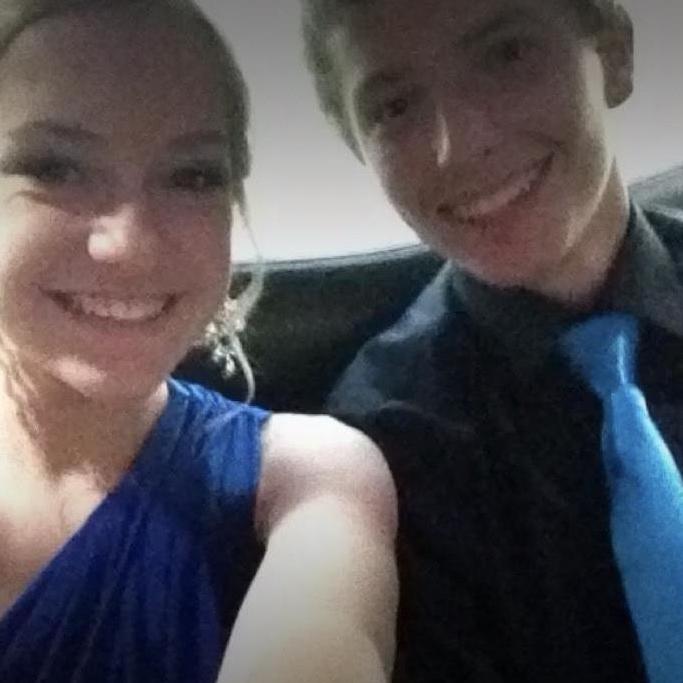 First photo, sophomore year of homecoming