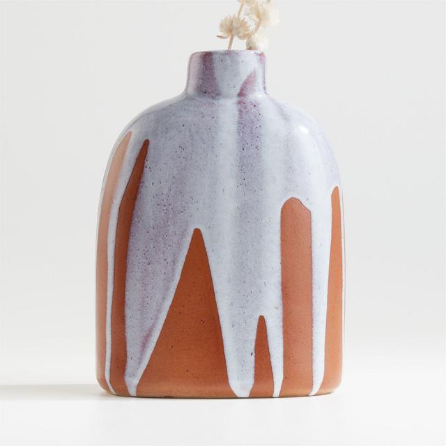 Kinai Medium White Terracotta Vase
