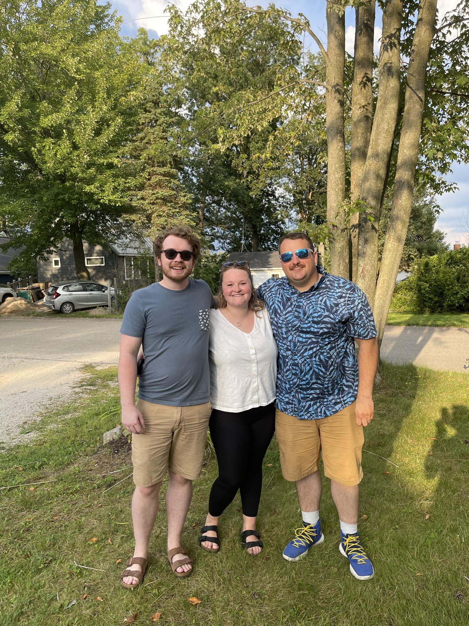 Dominic’s going away party