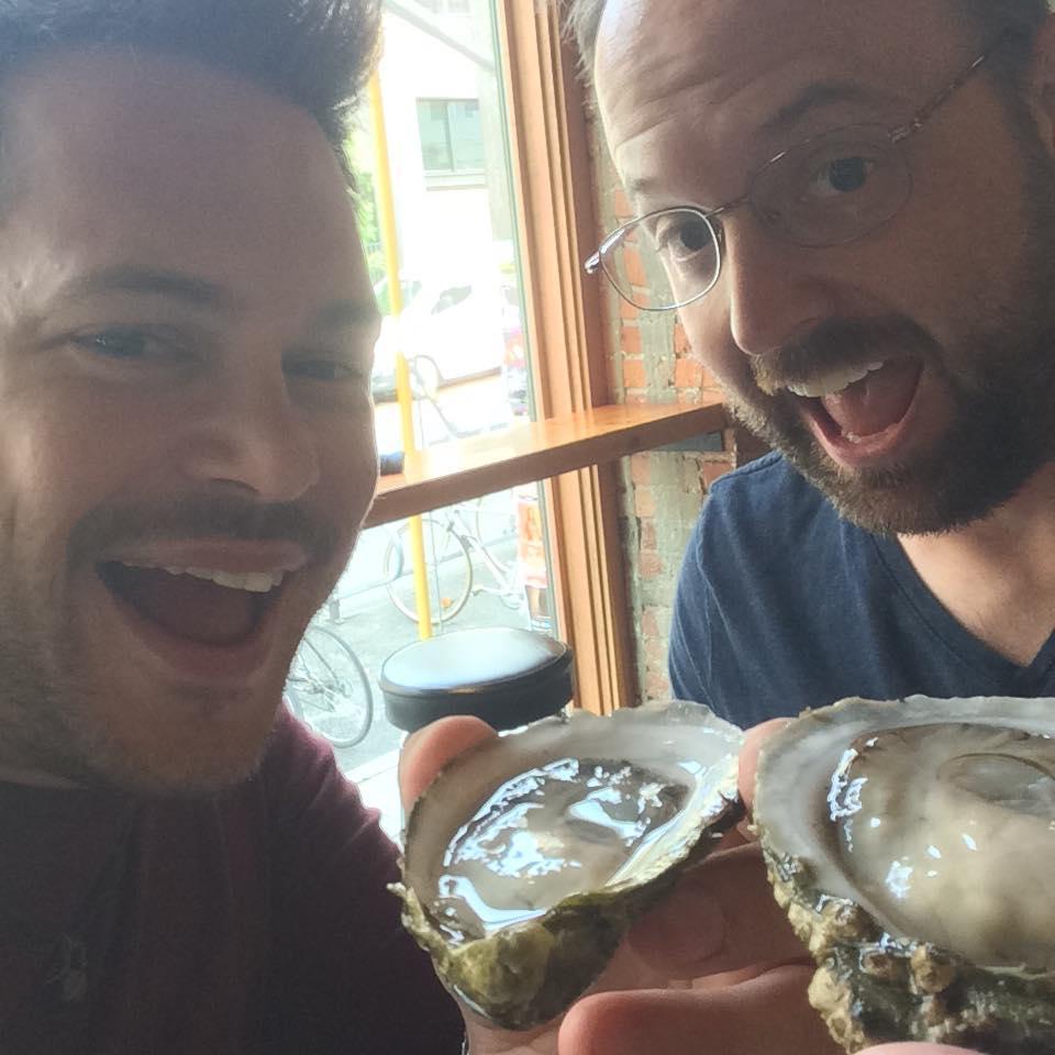 Oysters: one of our favorite past times.