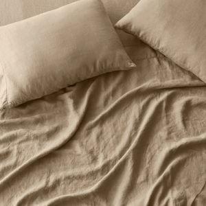 Stonewashed Linen Sheet Set (King) | Barley