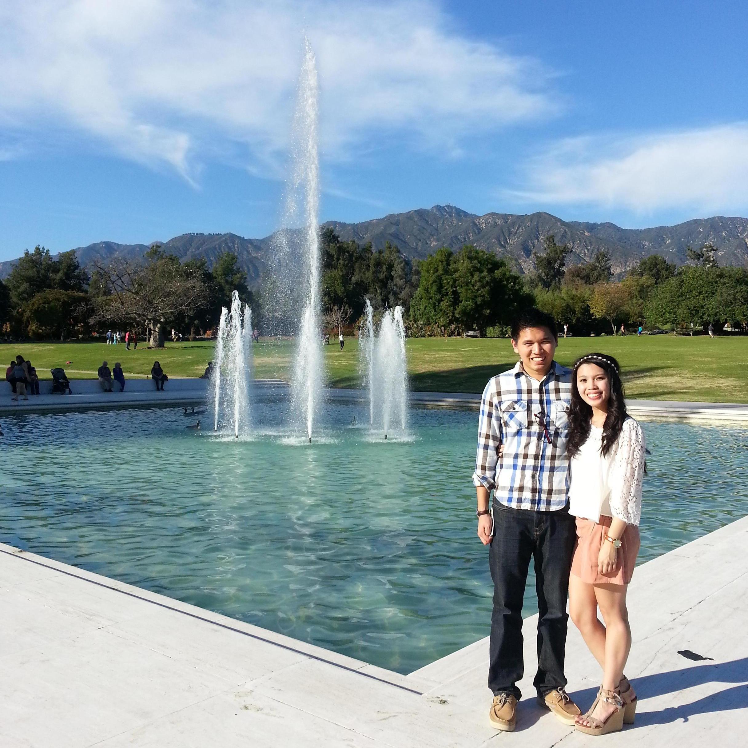 Our first Valentine's Day date in 2014!