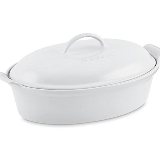 Le Creuset Heritage Stoneware Oval Covered Casserole