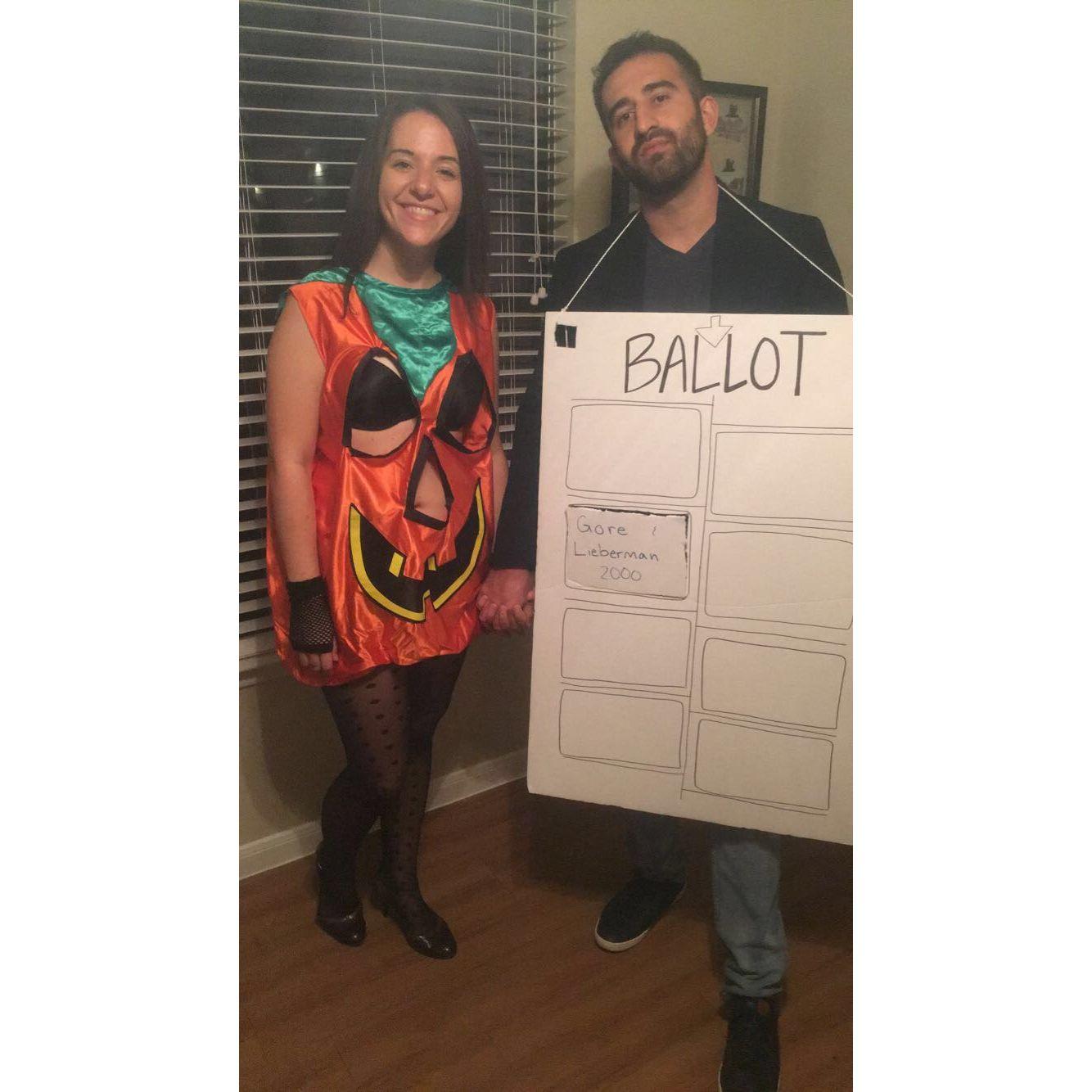 Cyrus's love for How I Met Your Mother inspired our first Halloween together