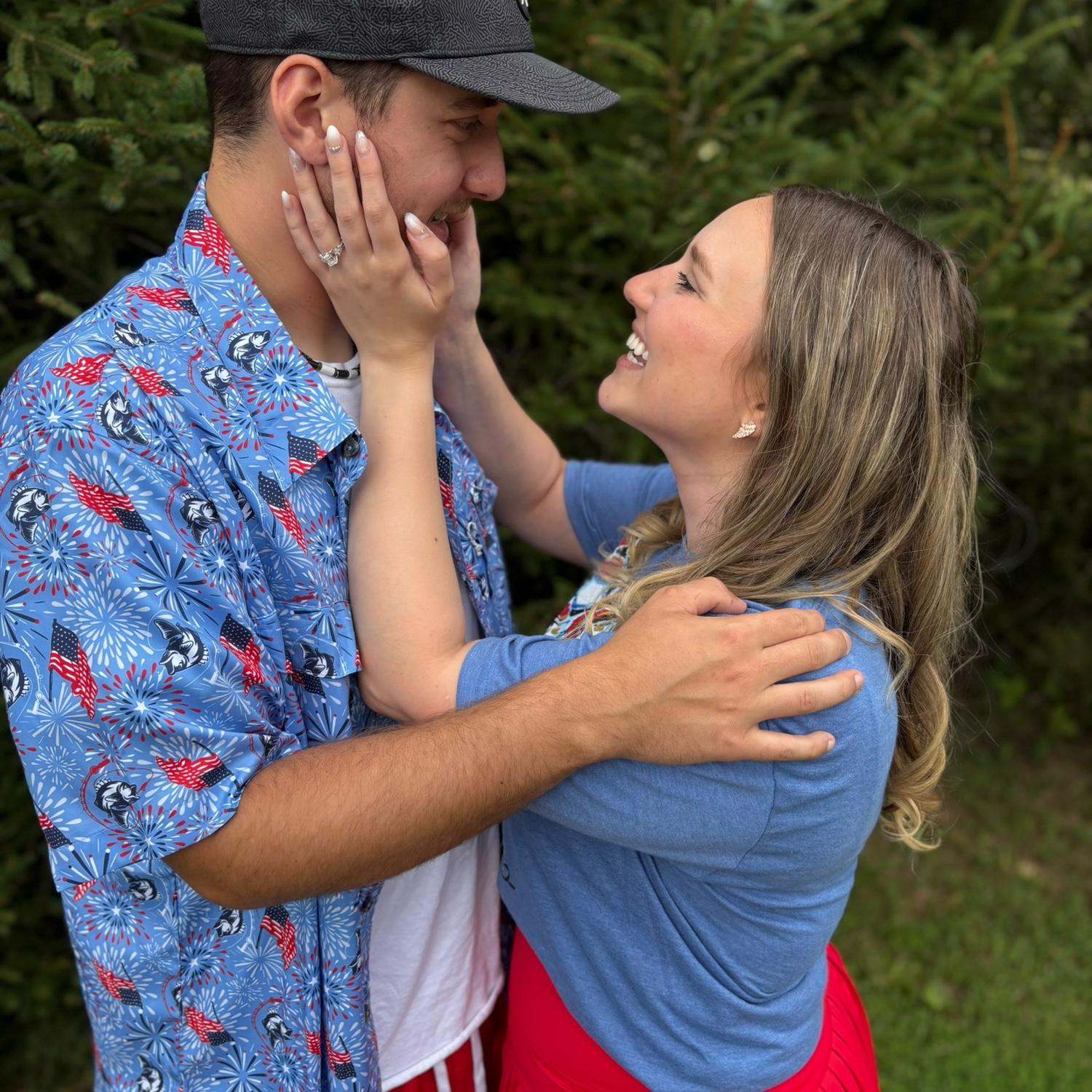 When he popped the question 💍