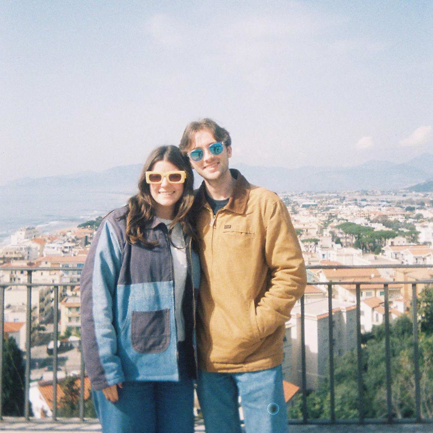 Us in Sperlonga, Italy!