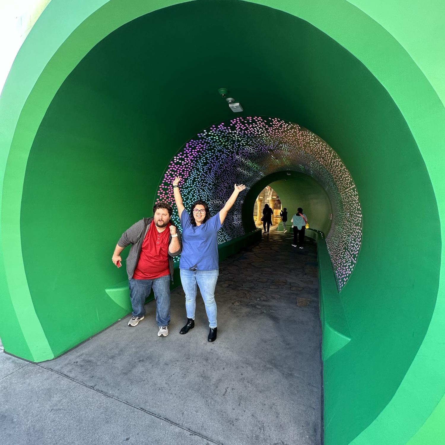 Going into the Mushroom Kingdom