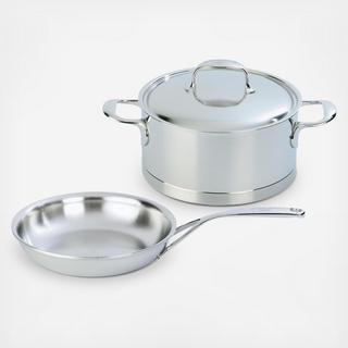 Atlantis Stainless Steel 3-Piece Cookware Set