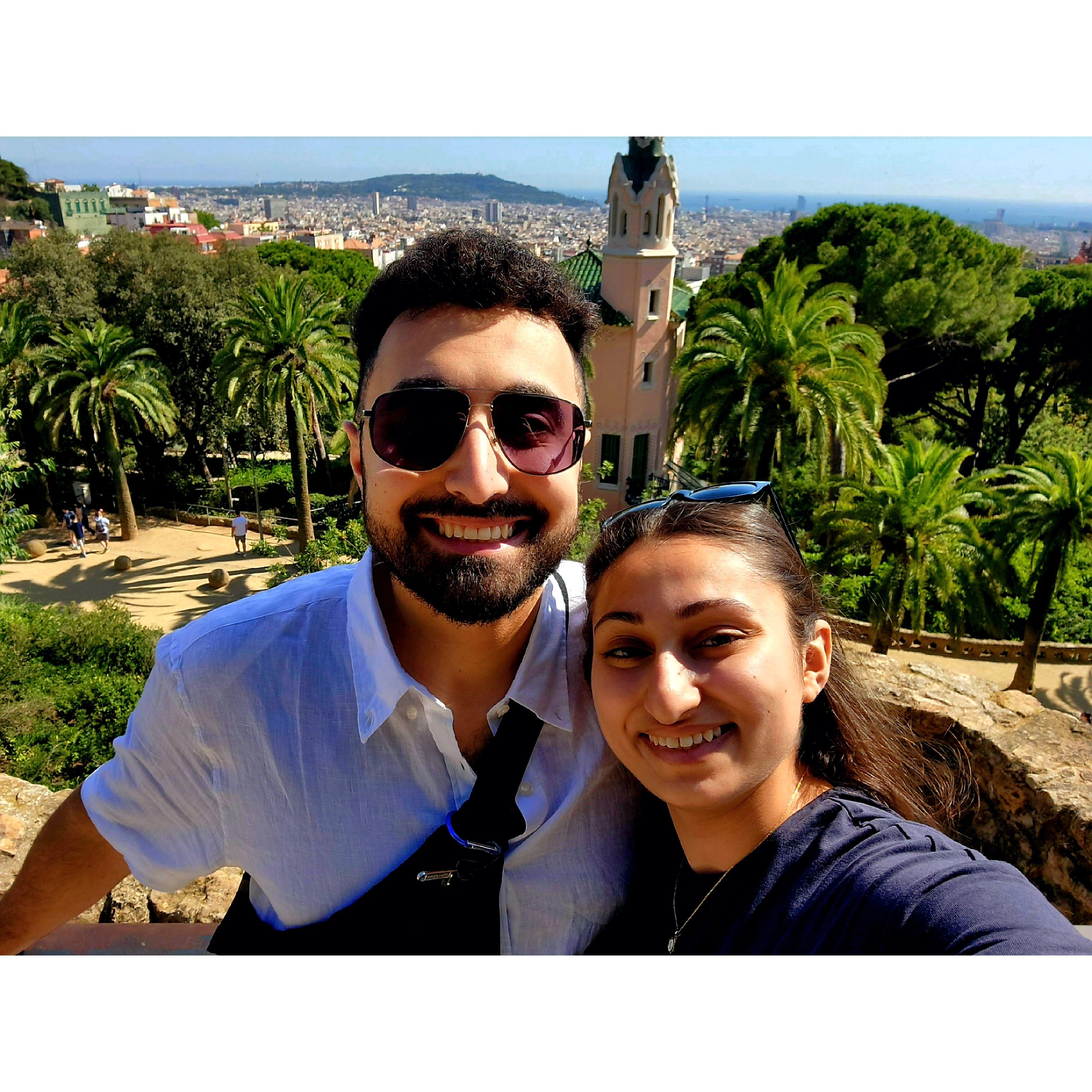 Park Güell, Barcelona, Spain - June 2024