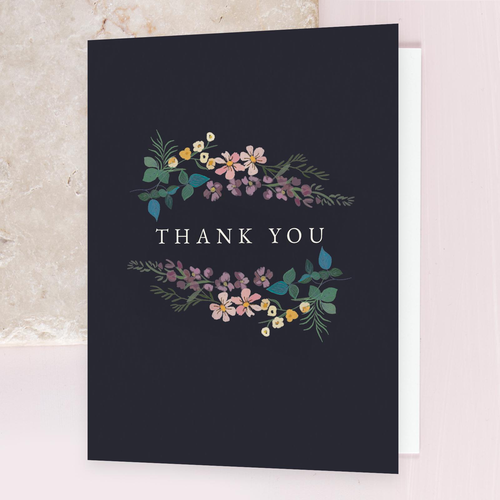 Zola Thank You Cards - Dolce Portrait