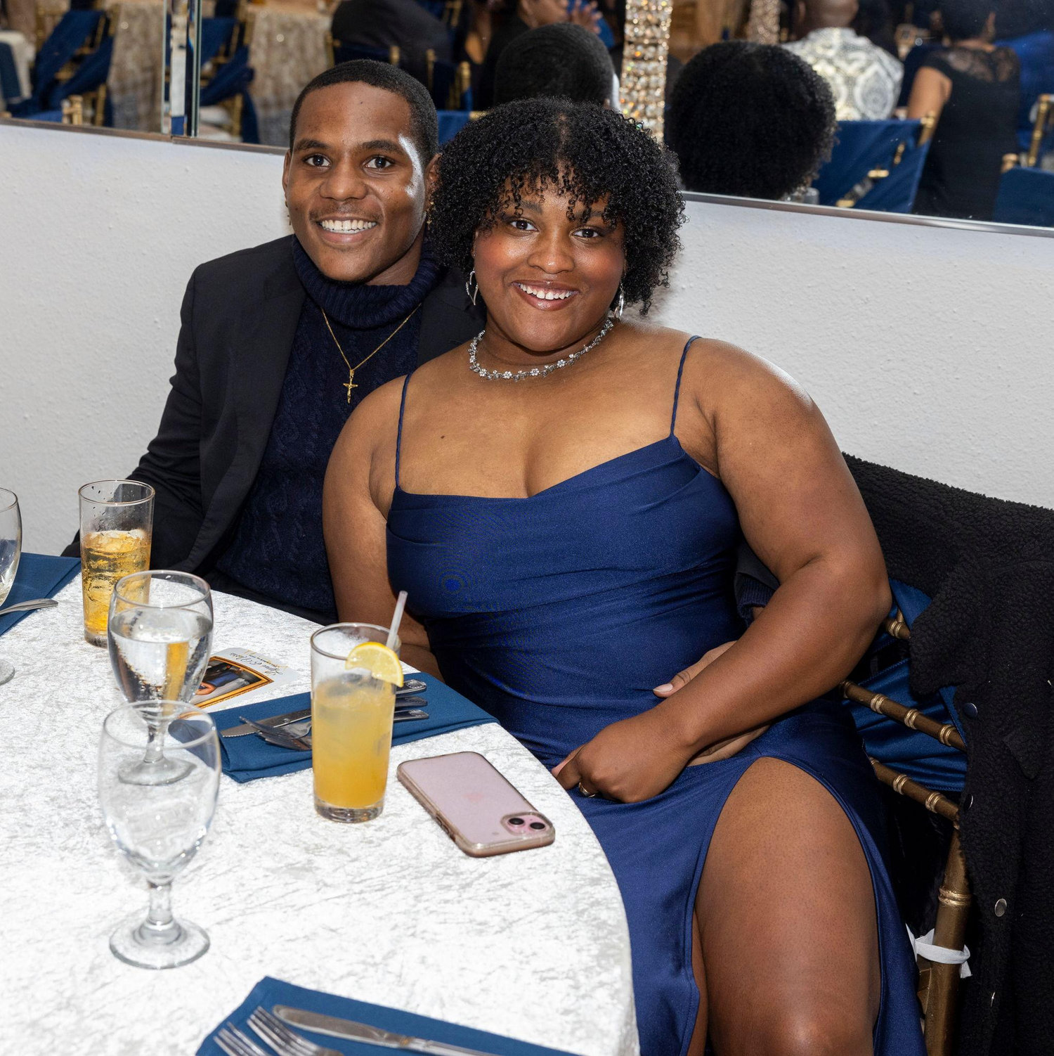 Our first time attending a wedding together!