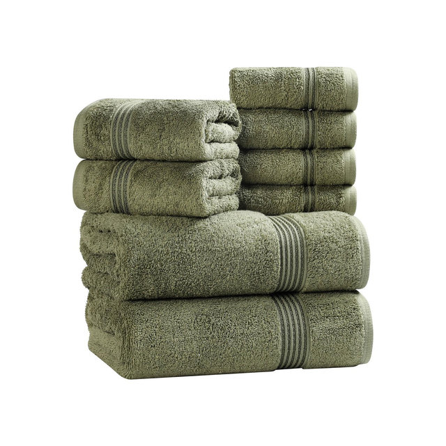 Superior Egyptian Cotton 8-Pc. Towel Set