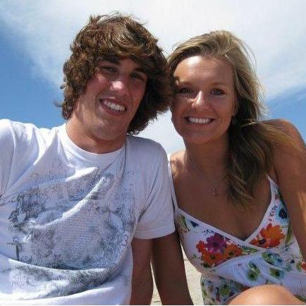 2009 - On the beach in Santa Barbara, one of our favorite places.