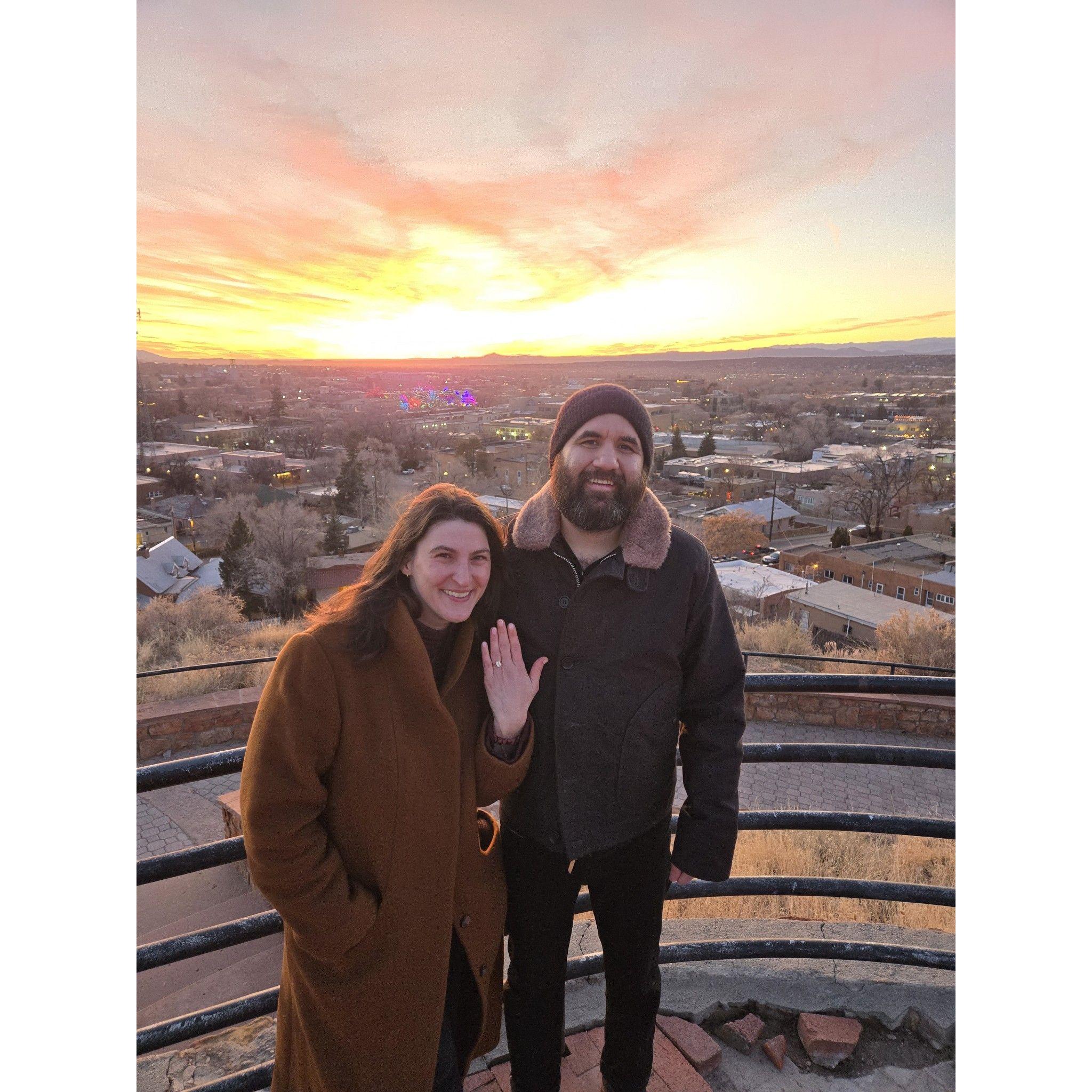 We're engaged!