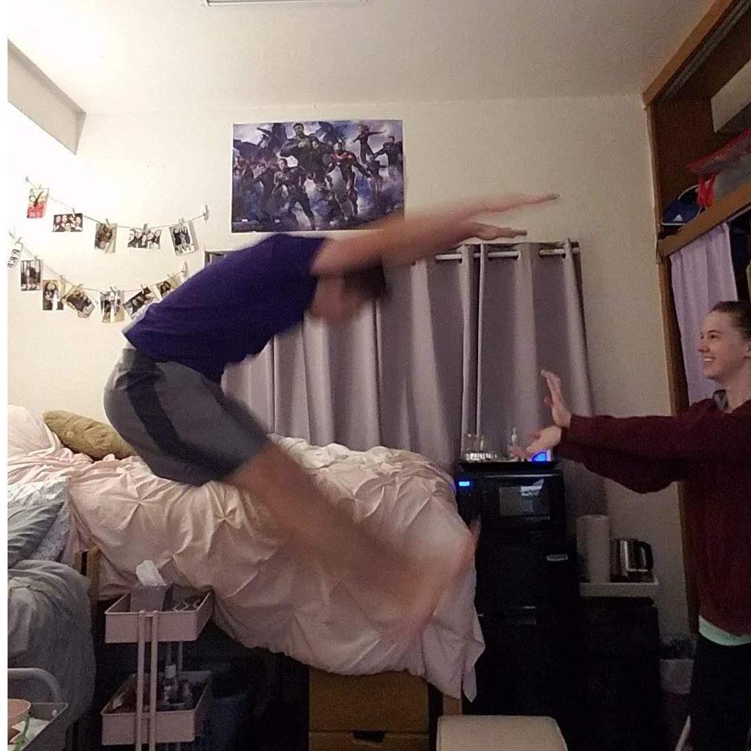 Dorm room shenanigans